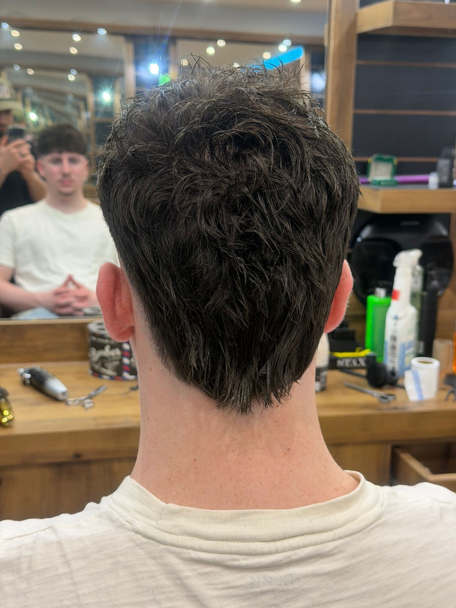 Haarschnitt Detail – Barber King