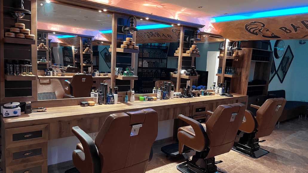 Ladeninnenansicht Barber King