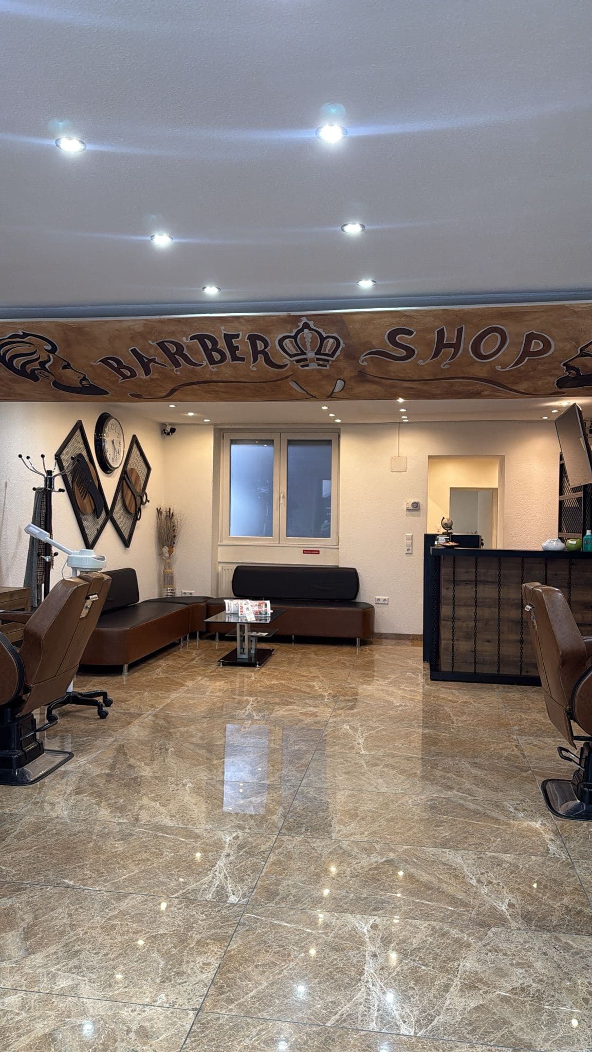 Innenansicht Barber King Salon